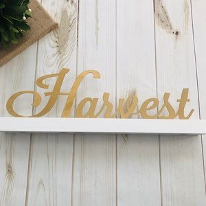 🆕 Harvest Script Sign